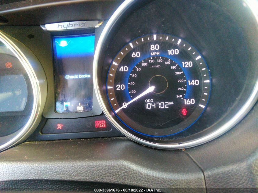 2015 HYUNDAI SONATA HYBRID KMHEC4A4XFA134809