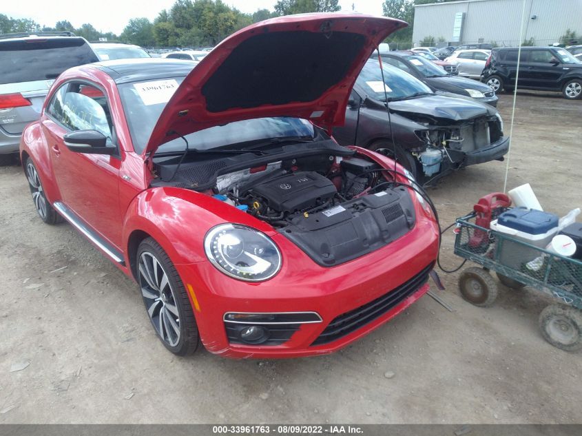 2014 VOLKSWAGEN BEETLE COUPE 2.0T TURBO R-LINE 3VWVS7AT4EM618425