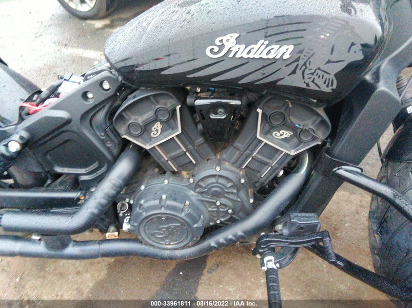 VIN 56KMTA115L3162287 2020 INDIAN MOTORCYCLE CO. SCOUT BOBBER SIXTY ABS