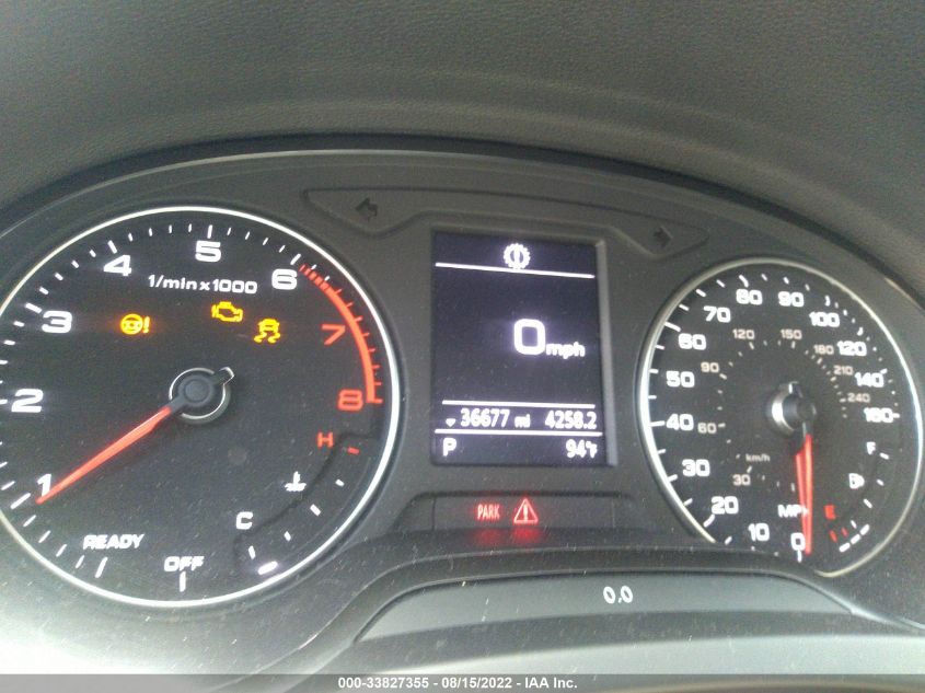 2018 AUDI A3 SEDAN PREMIUM/TECH PREMIUM WAUB8GFF0J1038861