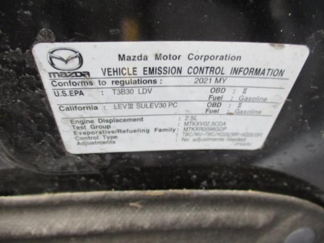 2021 MAZDA MAZDA3 SEDAN SELECT JM1BPABL7M1324256