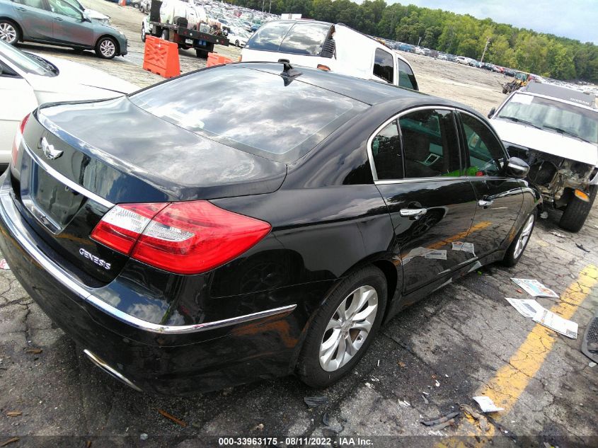 2013 HYUNDAI GENESIS 3.8L KMHGC4DD7DU221163