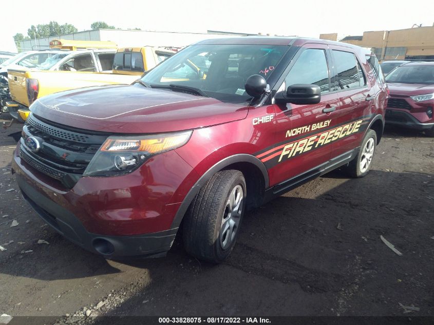 2015 FORD UTILITY POLICE 1FM5K8AR6FGC13929