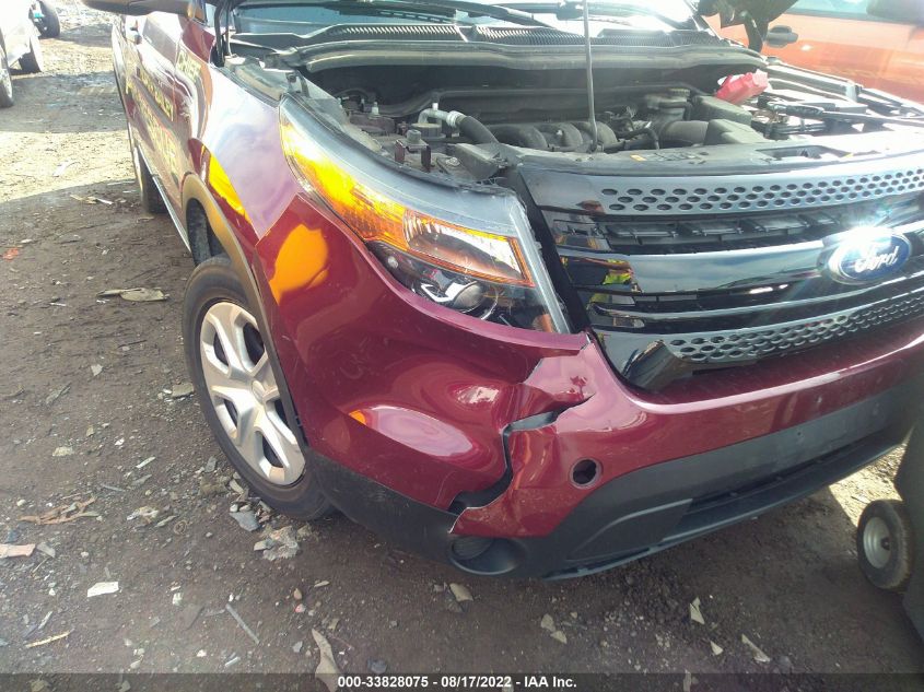 2015 FORD UTILITY POLICE 1FM5K8AR6FGC13929