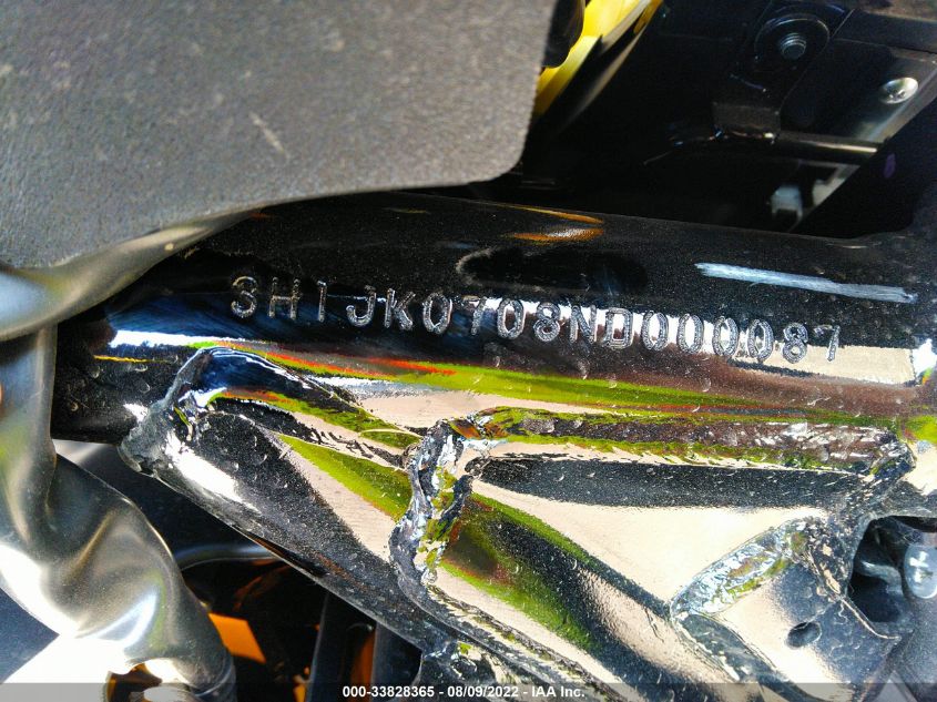 2022 HONDA NVA110 B 3H1JK0708ND000087