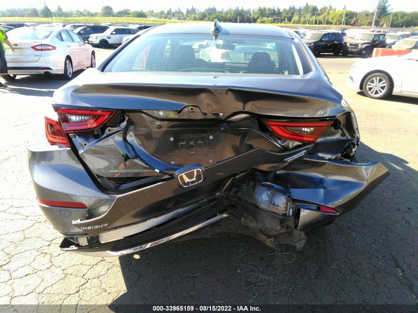 2019 HONDA INSIGHT TOURING 19XZE4F99KE031179