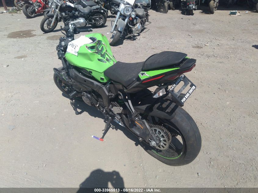 2021 KAWASAKI ZX636 K JKBZXJG19MA015402