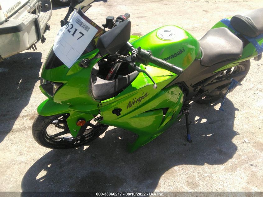 2012 KAWASAKI EX250 J JKAEXMJ11CDAB1787