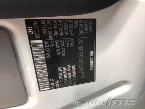 2014 MERCEDES-BENZ SPRINTER CARGO VANS WD3PE7DC1E5908717