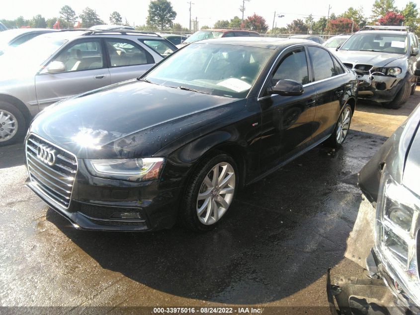 2014 AUDI A4 PREMIUM WAUAFAFL1EN040184