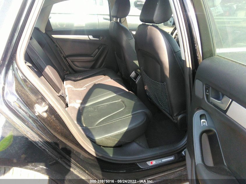 2014 AUDI A4 PREMIUM WAUAFAFL1EN040184