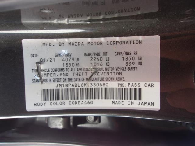 2021 MAZDA MAZDA3 SEDAN SELECT JM1BPABL6M1330680