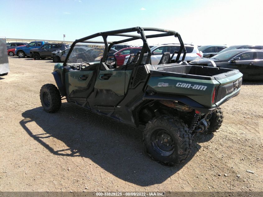 2021 CAN-AM COMMANDER MAX 1000R DPS 3JB1YAX48MK000096
