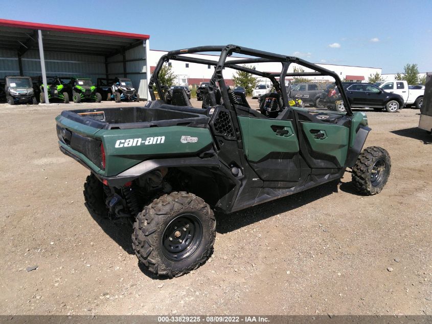 2021 CAN-AM COMMANDER MAX 1000R DPS 3JB1YAX48MK000096