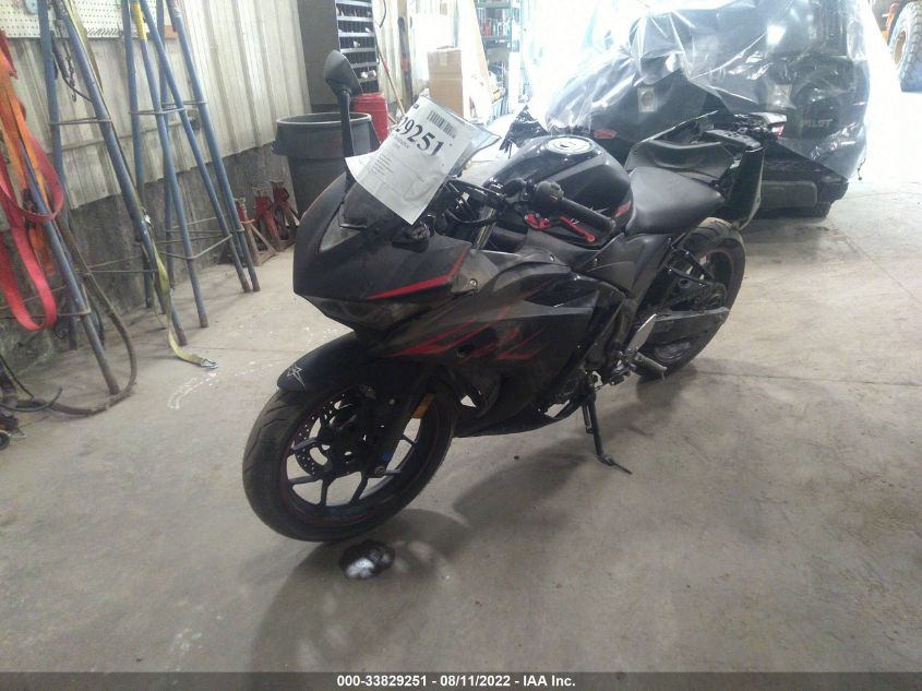 2017 YAMAHA YZFR3 MH3RH06Y6HK016122
