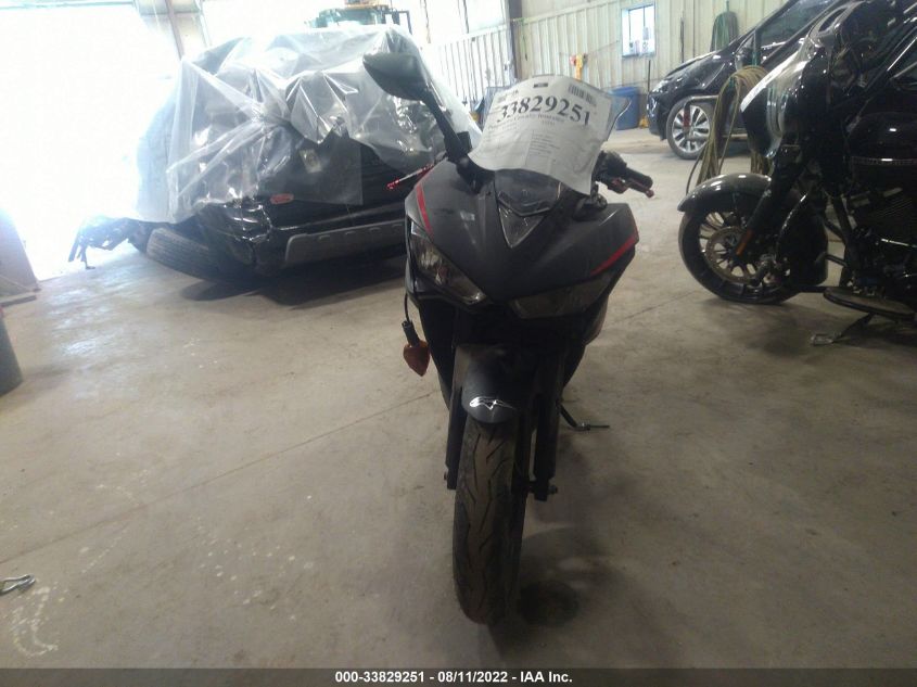 2017 YAMAHA YZFR3 MH3RH06Y6HK016122