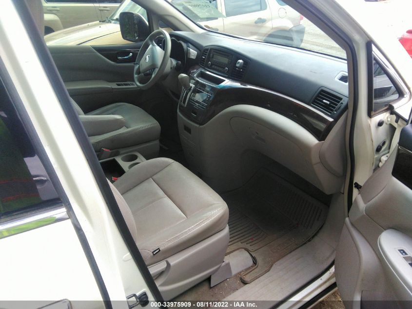 2013 NISSAN QUEST S JN8AE2KP0D9067506