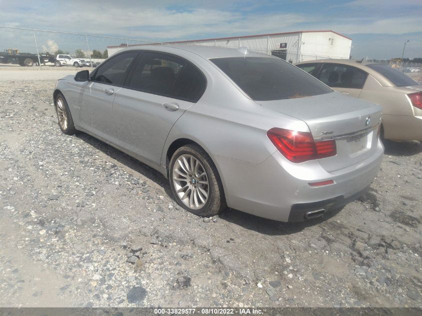 2015 BMW 7 SERIES 740LI XDRIVE WBAYF4C56FD874075