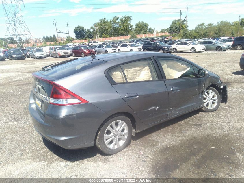 2013 HONDA INSIGHT EX JHMZE2H70DS004046