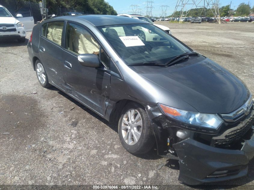 2013 HONDA INSIGHT EX JHMZE2H70DS004046
