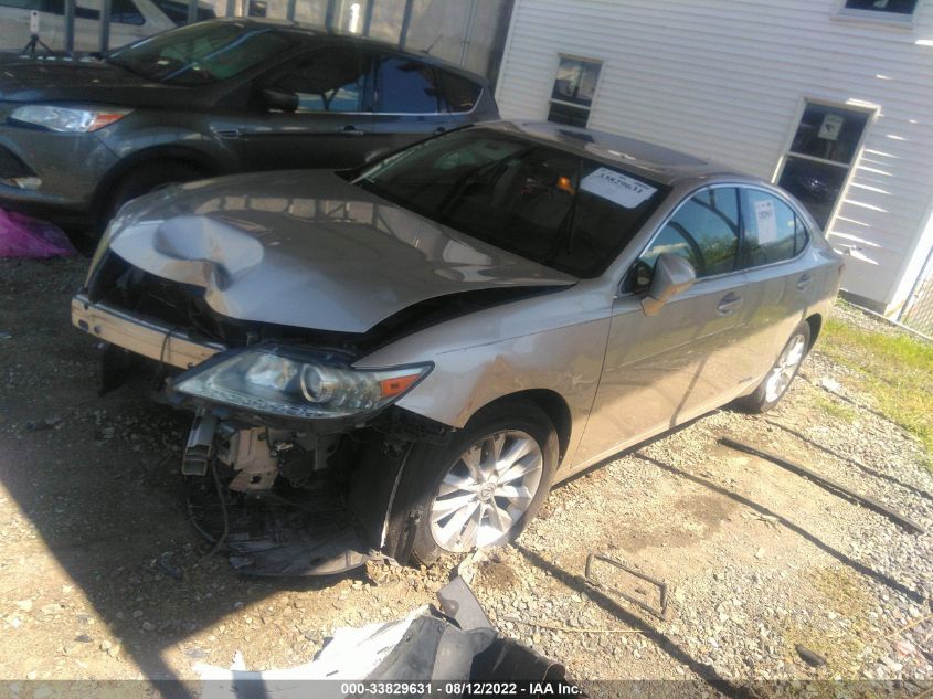 2013 LEXUS ES 300H HYBRID JTHBW1GGXD2007739