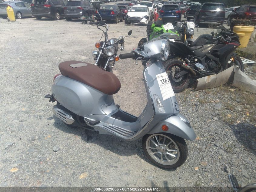 2021 VESPA PRIMAVERA ZAPM818G0M5904634