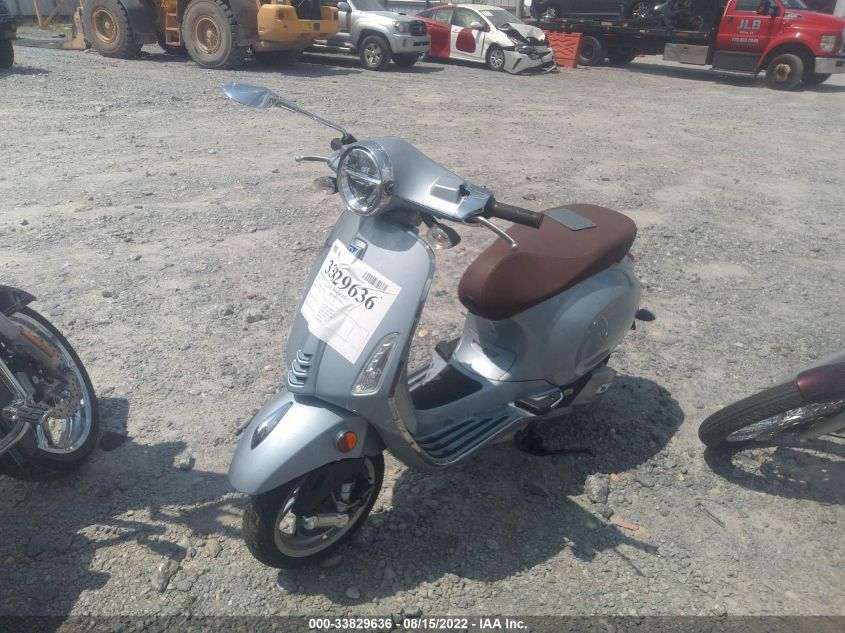 2021 VESPA PRIMAVERA ZAPM818G0M5904634