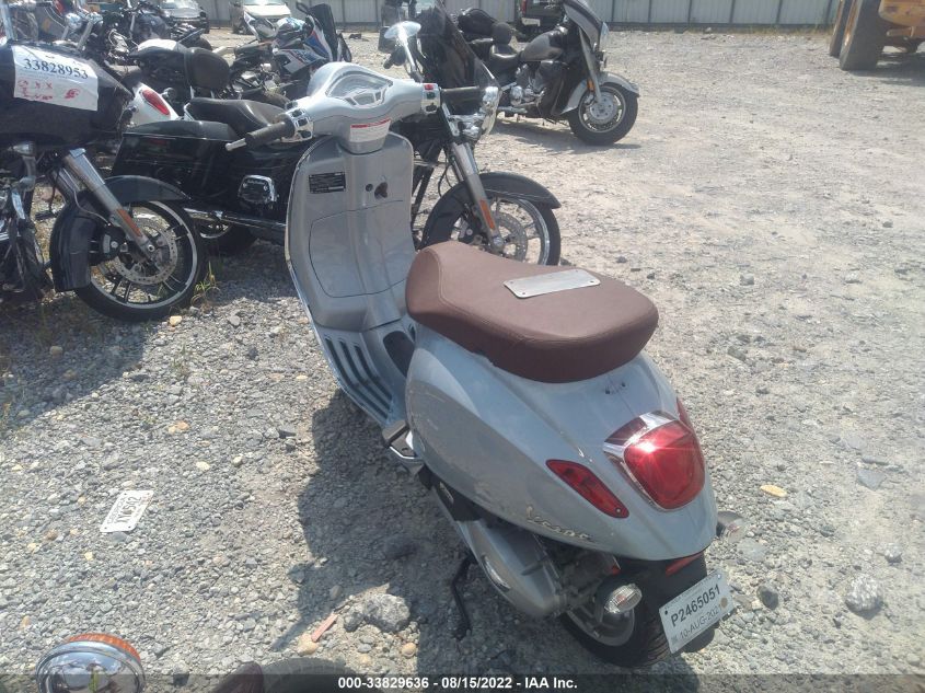 2021 VESPA PRIMAVERA ZAPM818G0M5904634