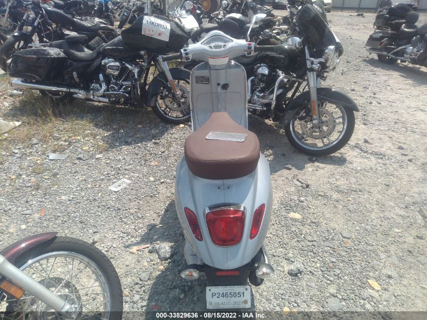 2021 VESPA PRIMAVERA ZAPM818G0M5904634