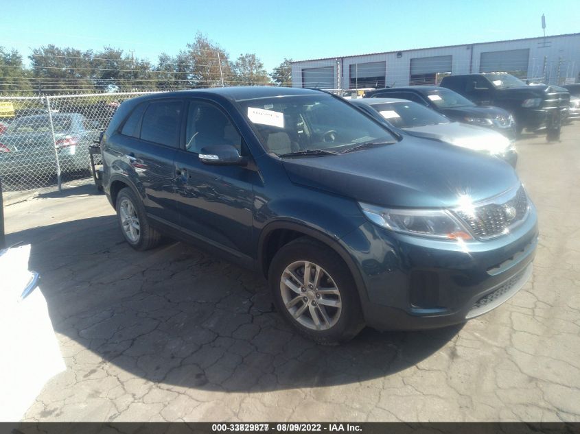 2014 KIA SORENTO LX 5XYKT3A60EG538414