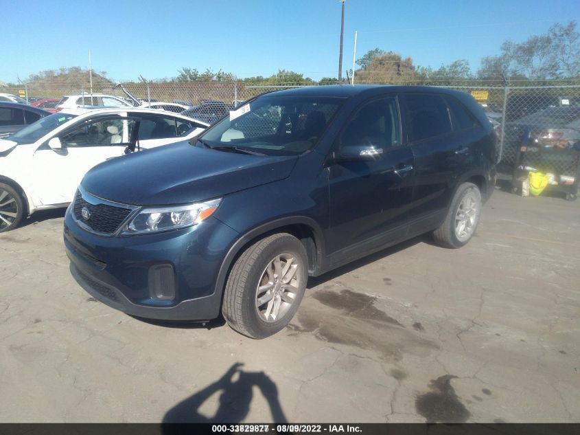 2014 KIA SORENTO LX 5XYKT3A60EG538414