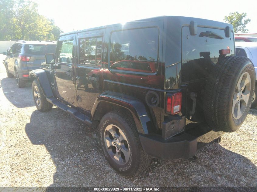 2018 JEEP WRANGLER JK UNLIMITED SAHARA 1C4BJWEG4JL829894