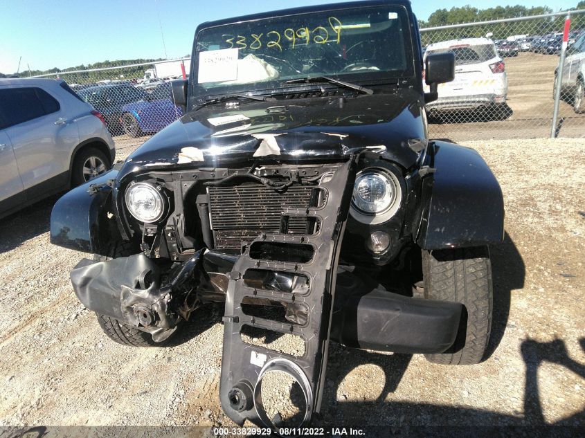 2018 JEEP WRANGLER JK UNLIMITED SAHARA 1C4BJWEG4JL829894