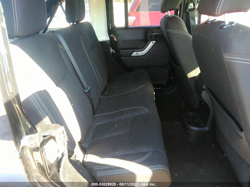 2018 JEEP WRANGLER JK UNLIMITED SAHARA 1C4BJWEG4JL829894