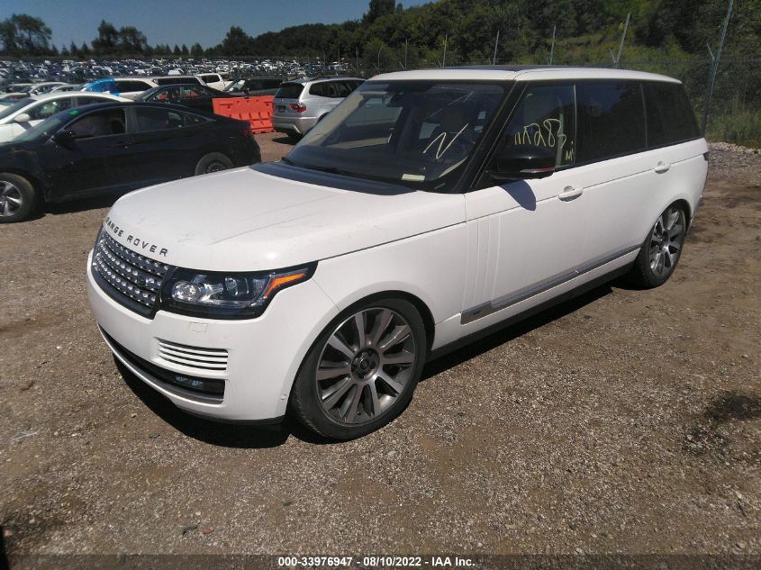 2014 LAND ROVER RANGE ROVER SUPERCHARGED SALGS3TF0EA166202