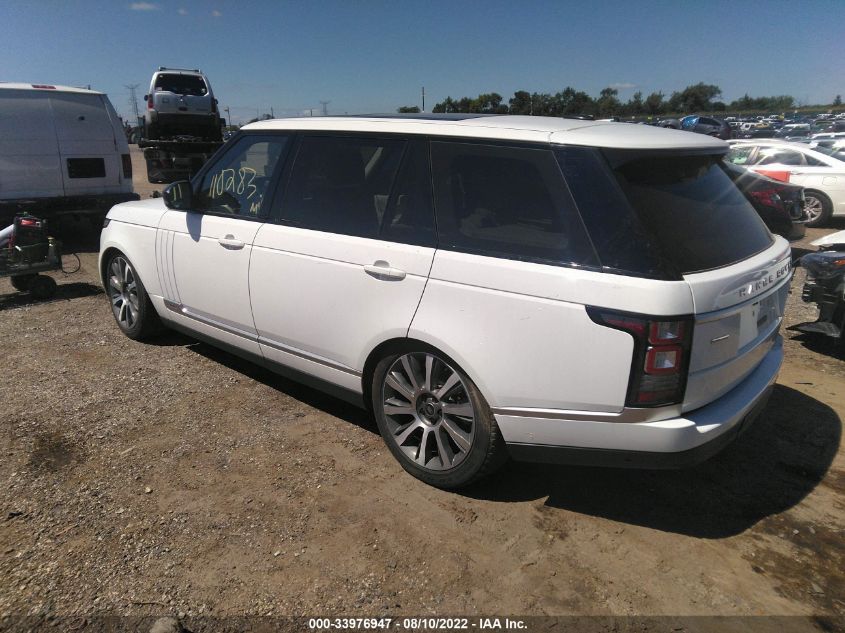 2014 LAND ROVER RANGE ROVER SUPERCHARGED SALGS3TF0EA166202