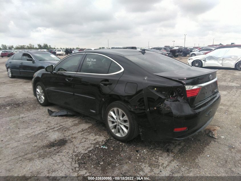 2014 LEXUS ES 300H HYBRID JTHBW1GG6E2055823