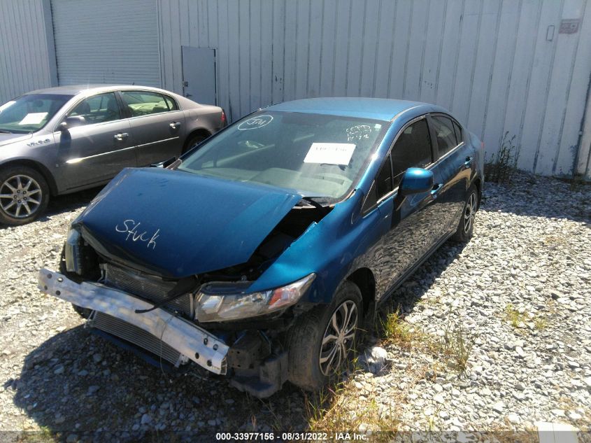 2013 HONDA CIVIC SDN LX 2HGFB2F52DH511778