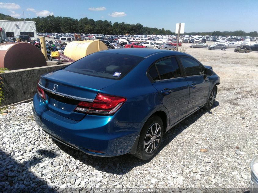 2013 HONDA CIVIC SDN LX 2HGFB2F52DH511778