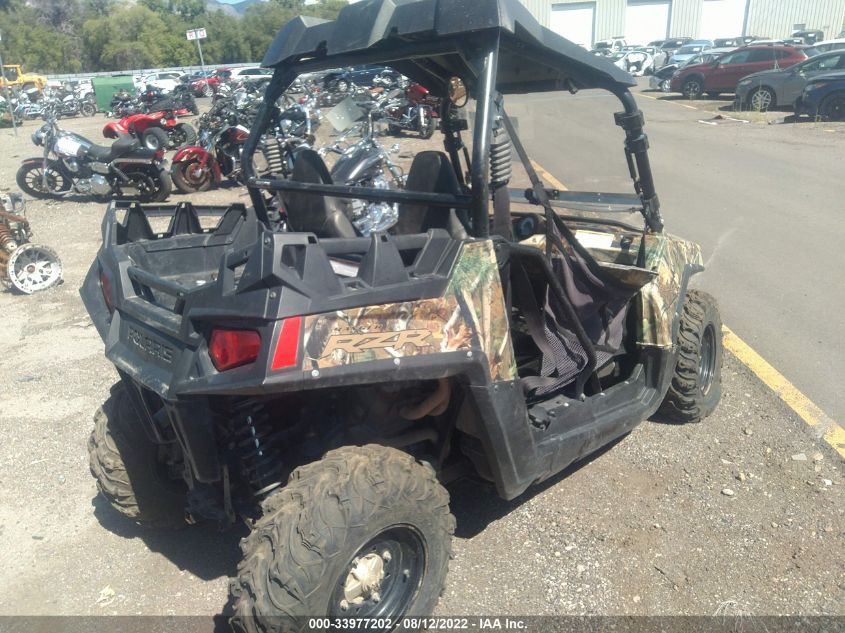 2012 POLARIS RANGER RZR 800 4XAVH76A2CF305323