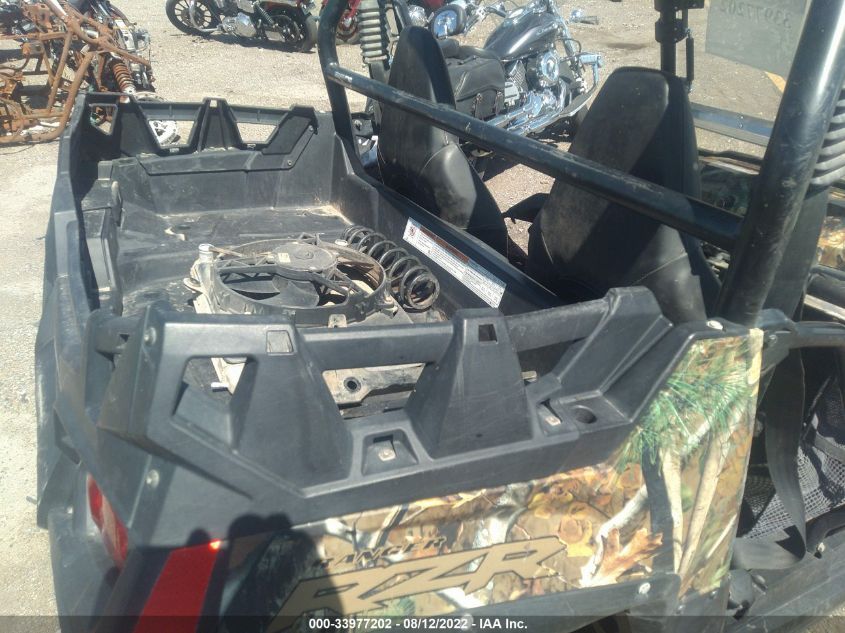 2012 POLARIS RANGER RZR 800 4XAVH76A2CF305323