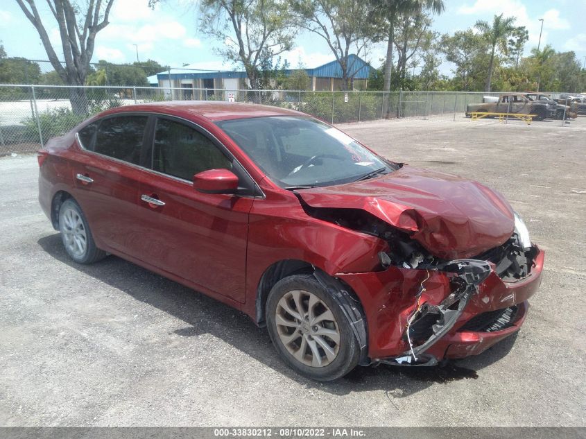 2019 NISSAN SENTRA SV - 3N1AB7AP7KY424032