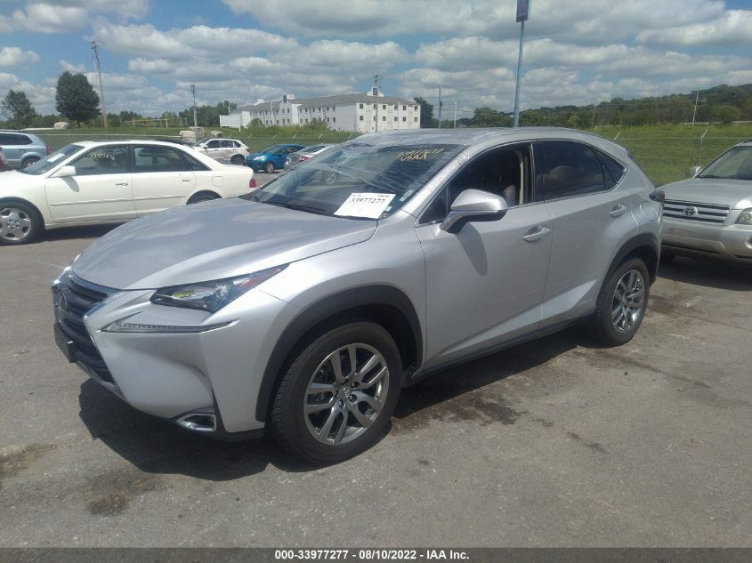 2015 LEXUS NX 300H JTJBJRBZ1F2008463