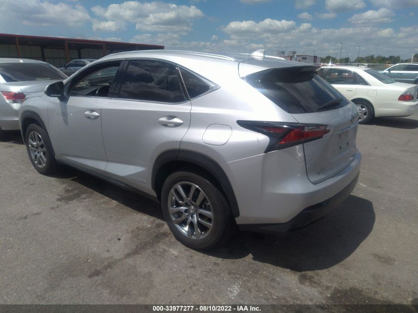 2015 LEXUS NX 300H JTJBJRBZ1F2008463