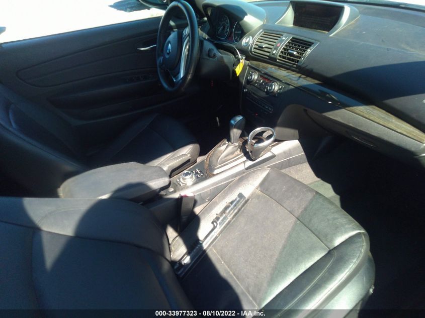 2013 BMW 1 SERIES 128I WBAUN1C57DVR01548
