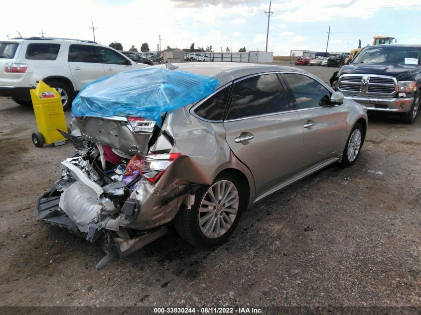 2014 TOYOTA AVALON HYBRID LIMITED/XLE TOURING 4T1BD1EB4EU030742
