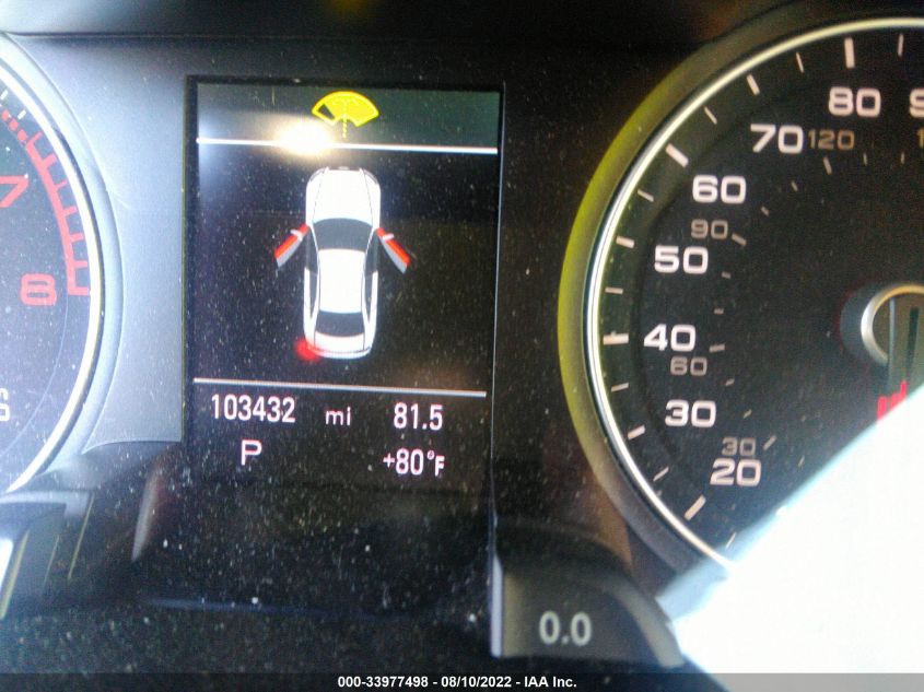 2013 AUDI A4 PREMIUM PLUS WAUFFAFL7DA166285