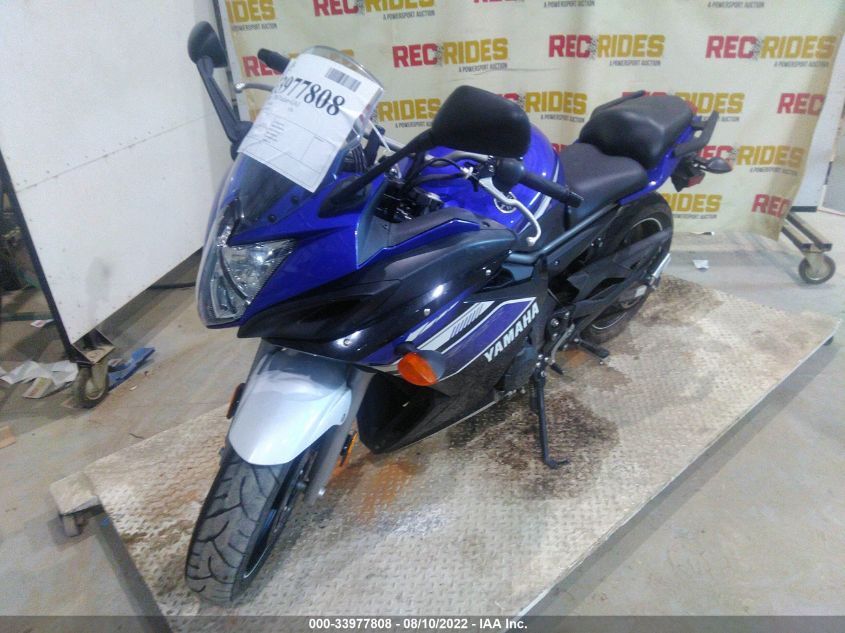 2013 YAMAHA FZ6 R JYARJ18E9DA012704