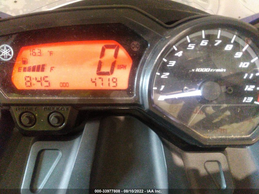 2013 YAMAHA FZ6 R JYARJ18E9DA012704
