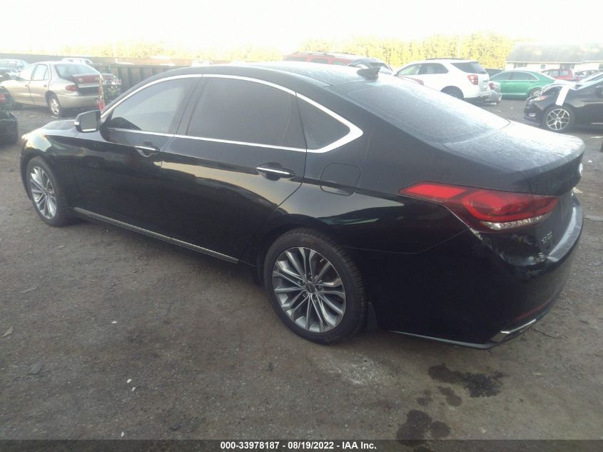 2015 HYUNDAI GENESIS 3.8L KMHGN4JE1FU040649
